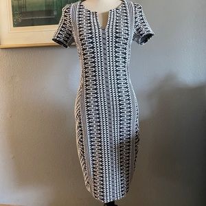 Three dots midi dress size small